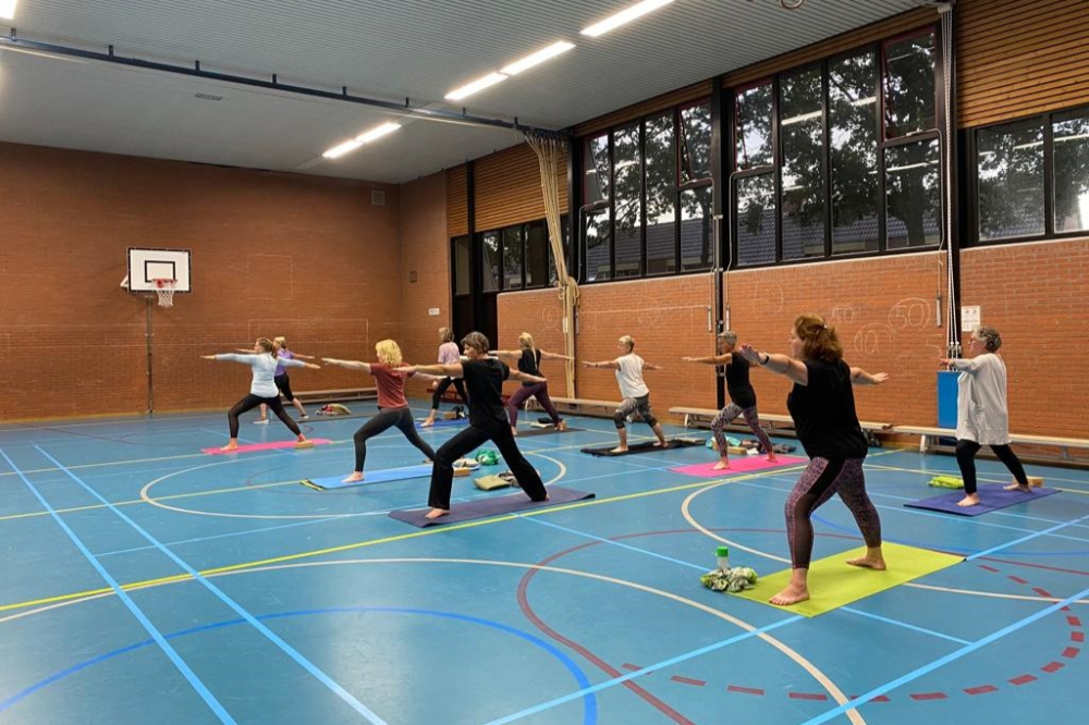 avanti turnen dans gymnastiek Foto Yoga