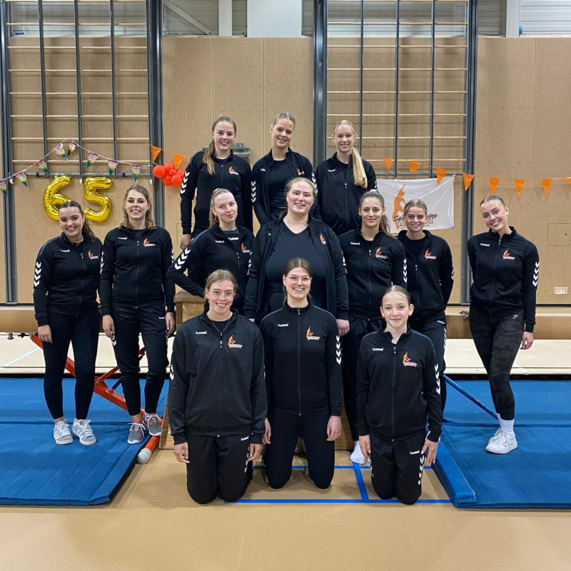 avanti turnen dans gymnastiek Groepsfoto 2